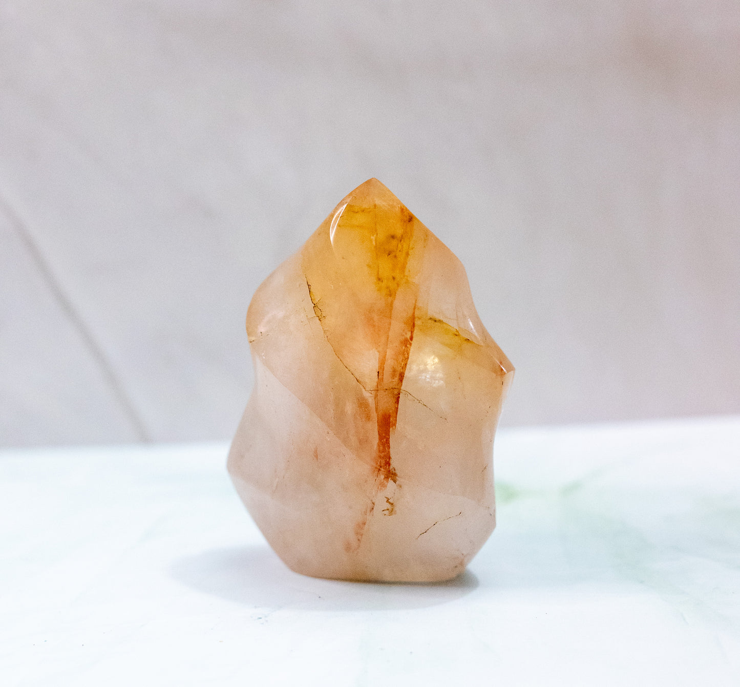 Citrine Flame Crystal