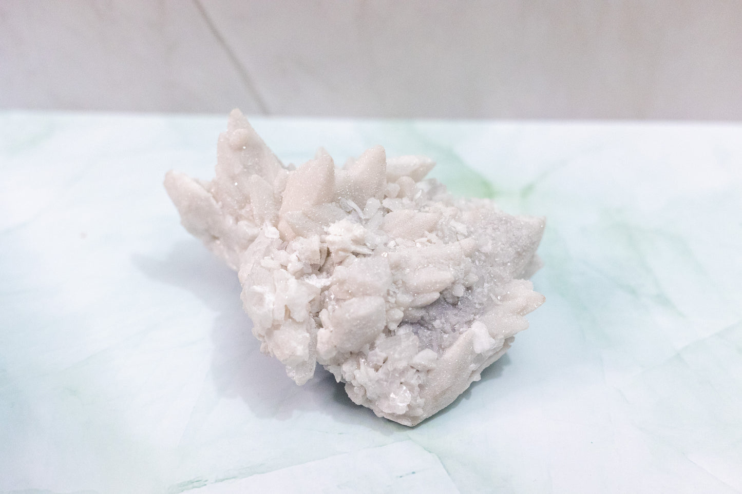 White Spirit Quartz Cluster (UV Reactive)
